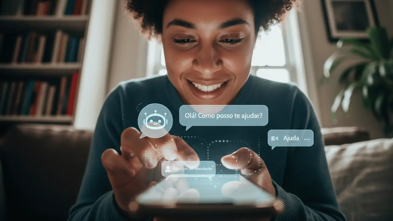 img tecnologia em atendimento l5 networks 2 Mulher falando ao telefone