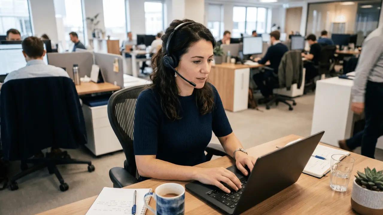 img mensagem automatica l5 networks 2 mulher operadora!