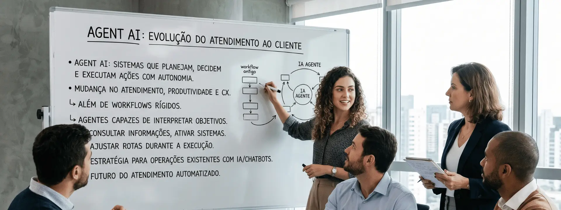 Imagem do post: IA agêntica: o futuro do atendimento automatizado