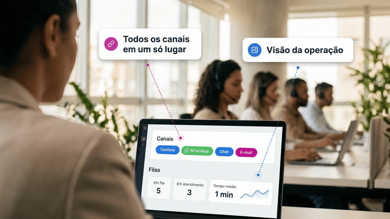img b software de contact center l5 networks Pessoas em call center